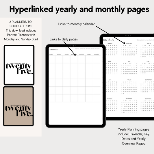 2025 All Things Planner Undated