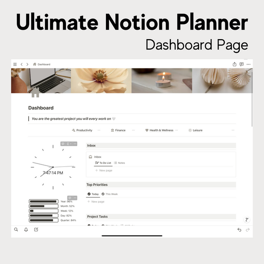 2025 Notion Planner