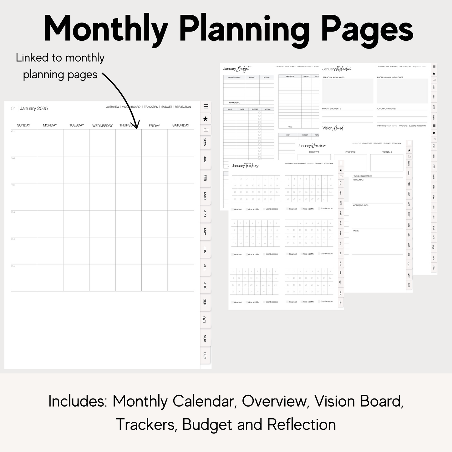 2025 All Things Planner Undated