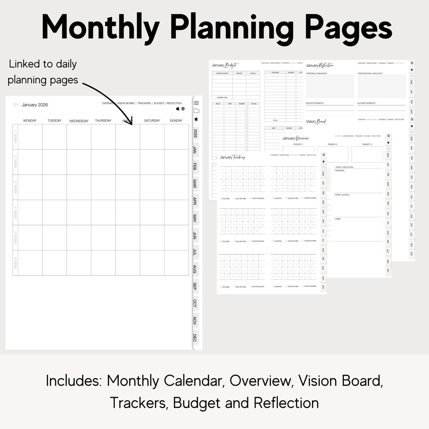 2026 All Things Planner Undated