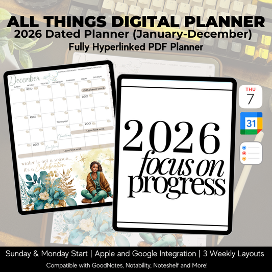 2026 All Things Planner Dated