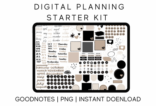 2026 Digital Planner Starter Stickers
