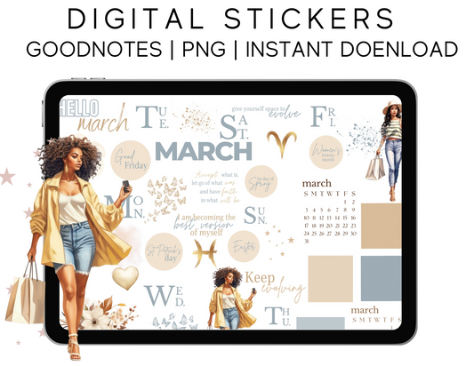 March Stickers