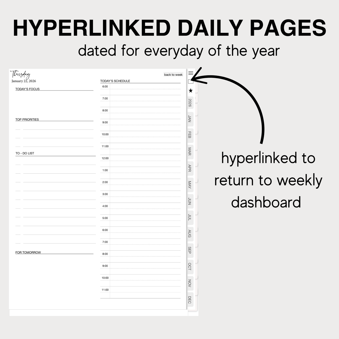 2026 All Things Planner Dated