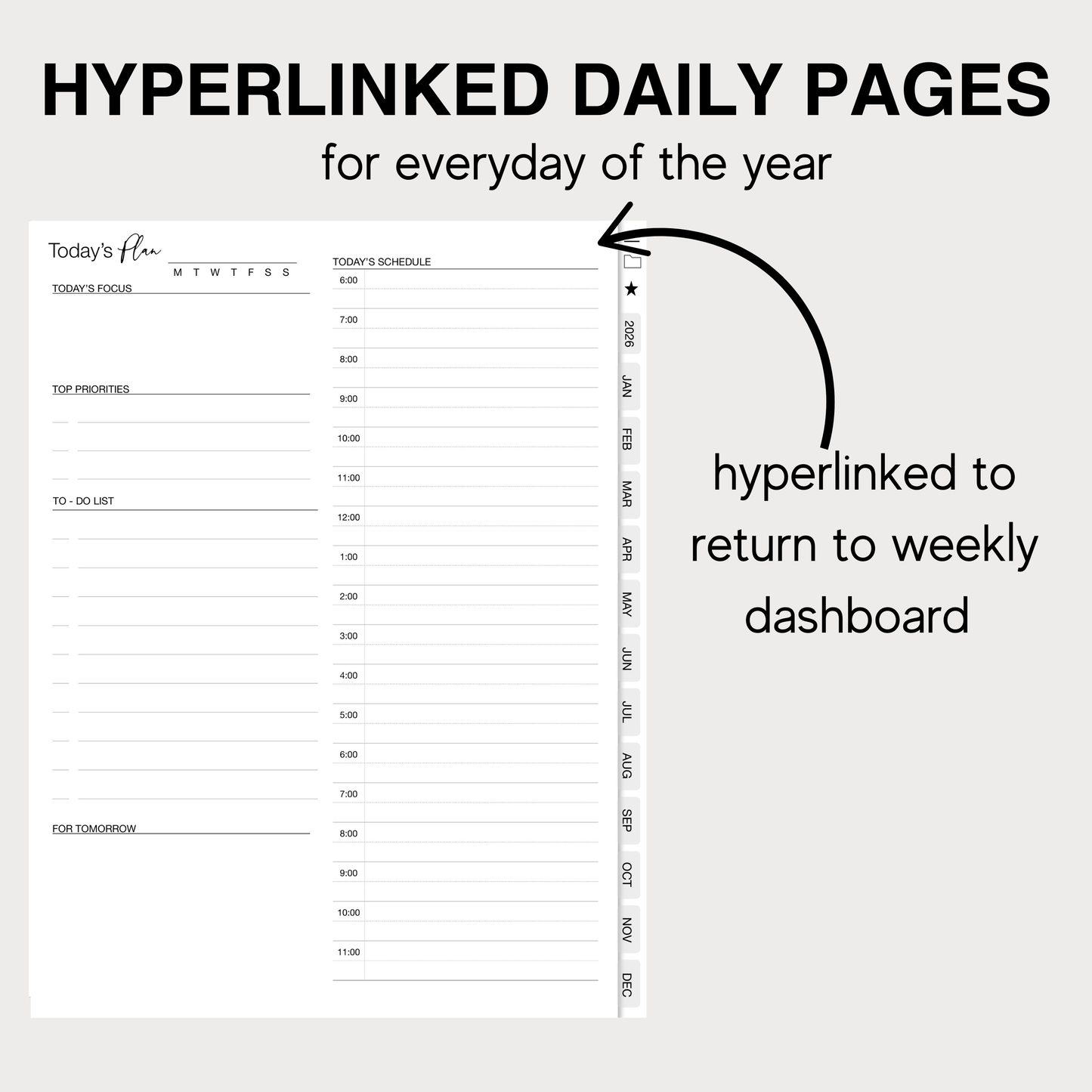 2026 All Things Planner Undated Bundle