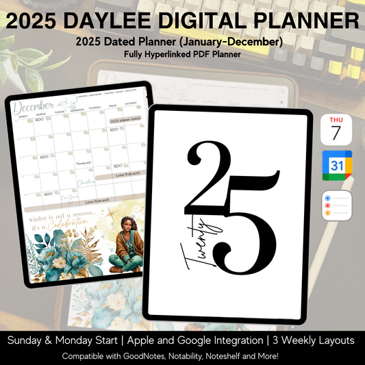 2025 DayLee Digital Planner