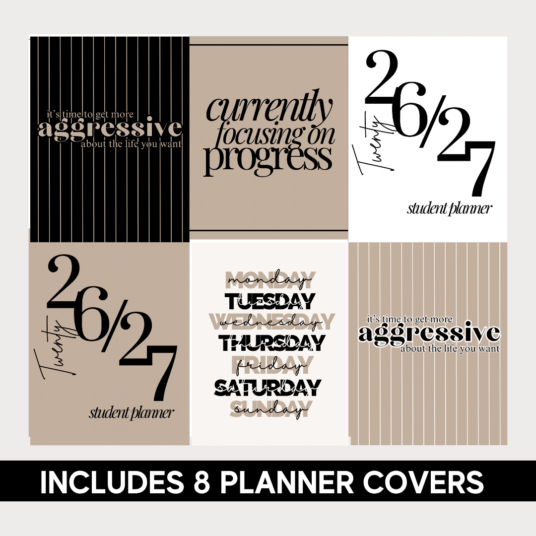 2026-2027 DayLee Student Planner Dated