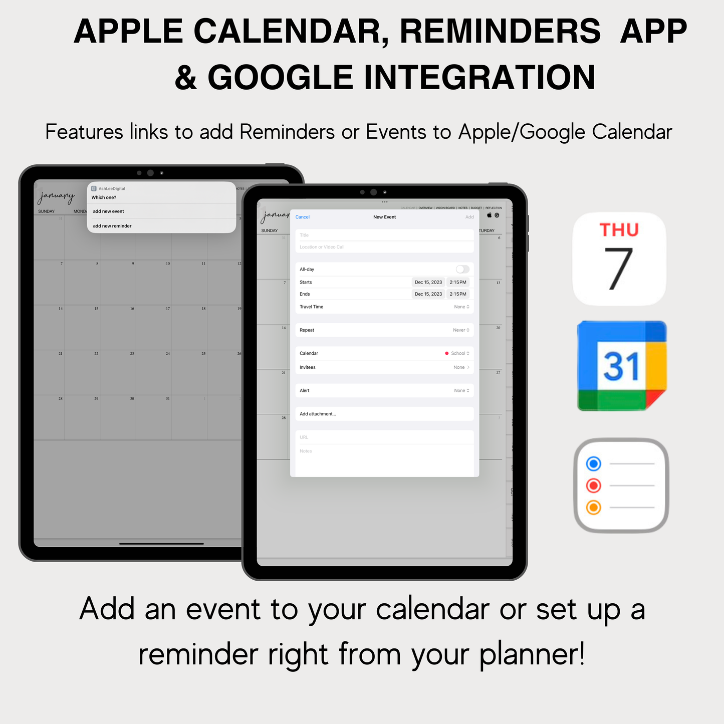 2026 All Things Planner Undated
