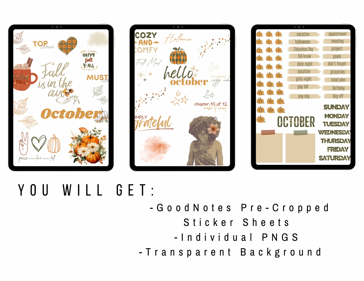 2024 October Stickers