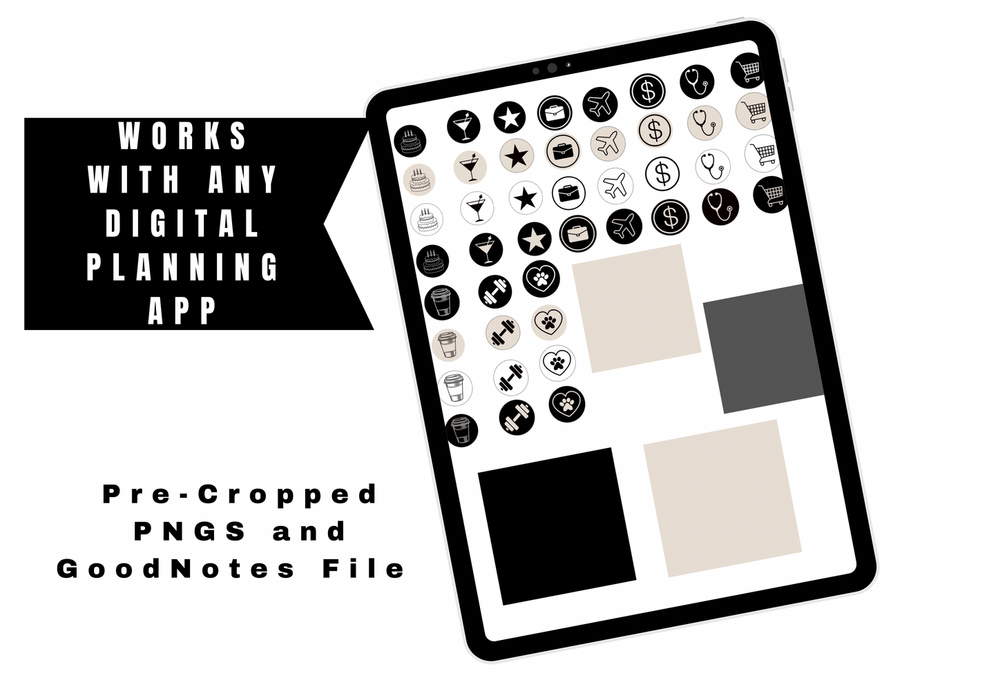 2026 Digital Planner Starter Stickers