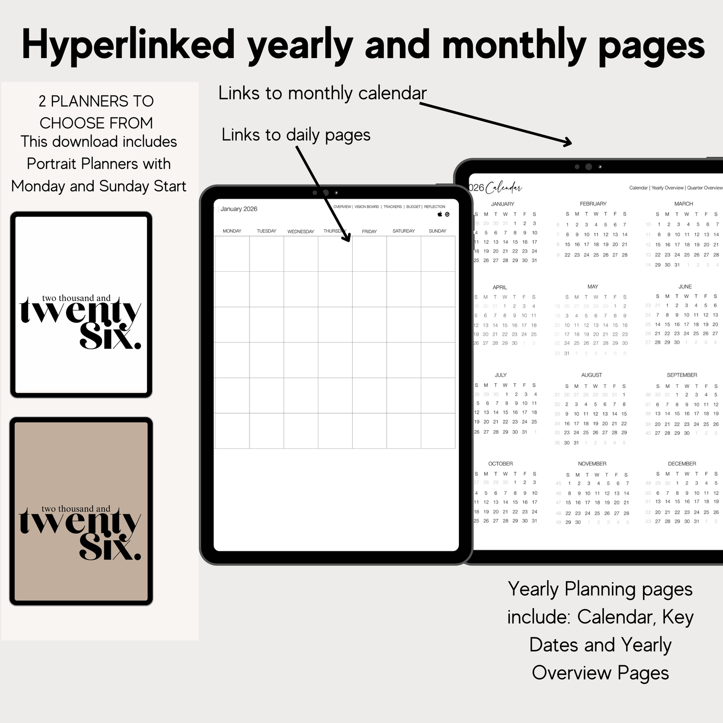 2026 All Things Planner Undated