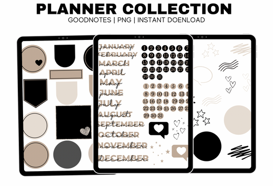 2026 Digital Planner Starter Stickers