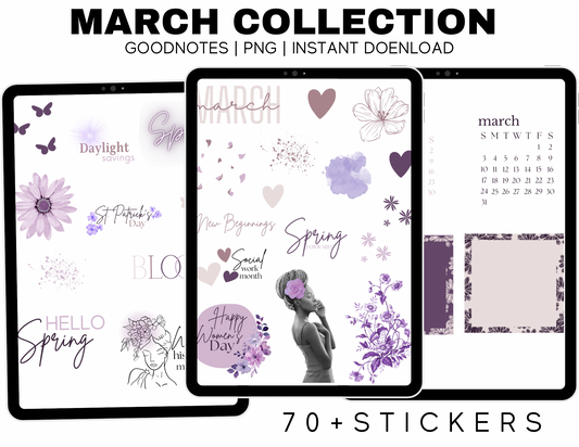 March Mini Stickers