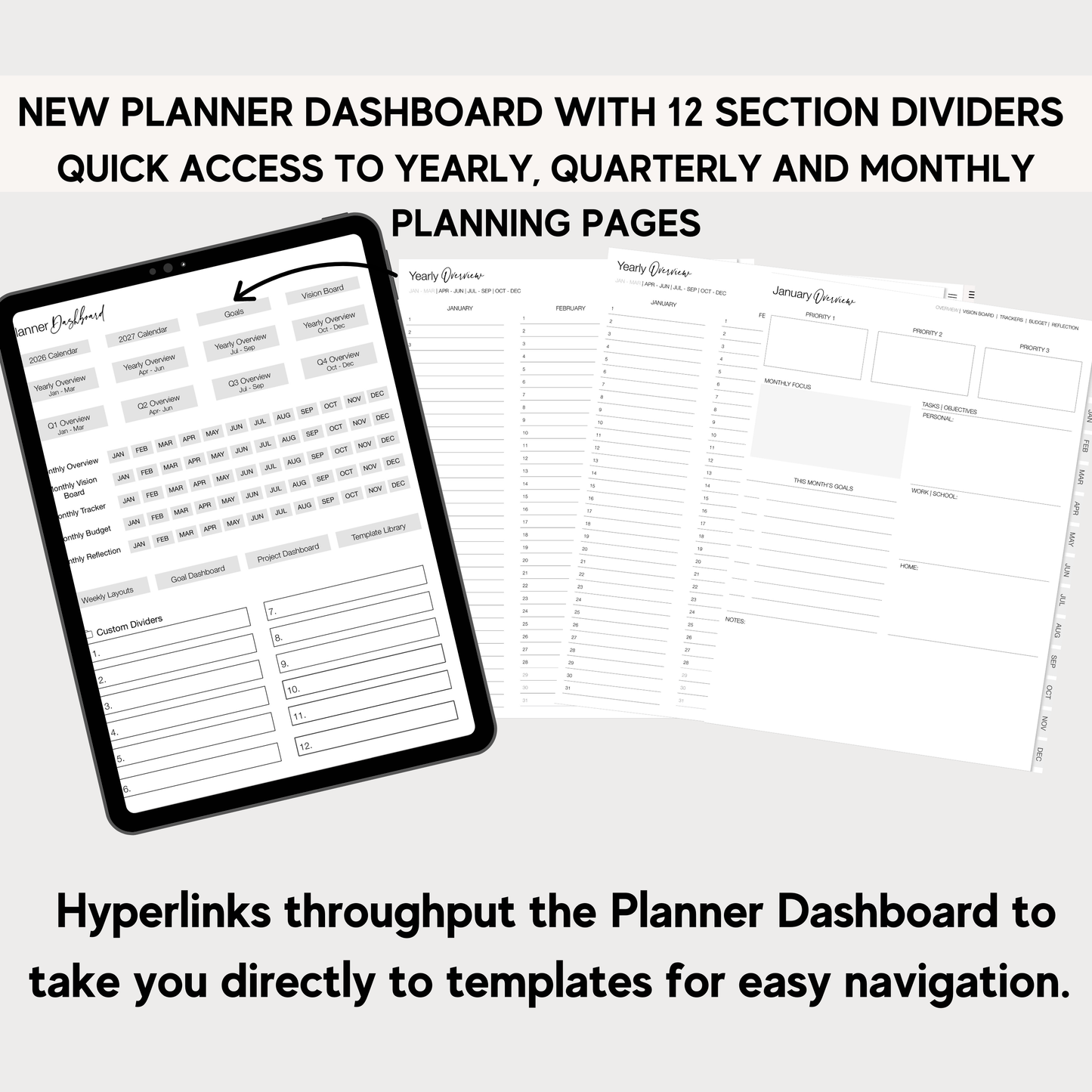 2026 All Things Planner Undated Bundle