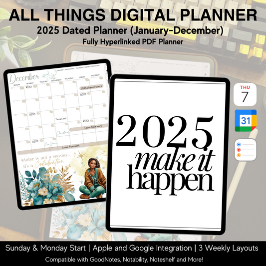 2025 All Things Planner Dated