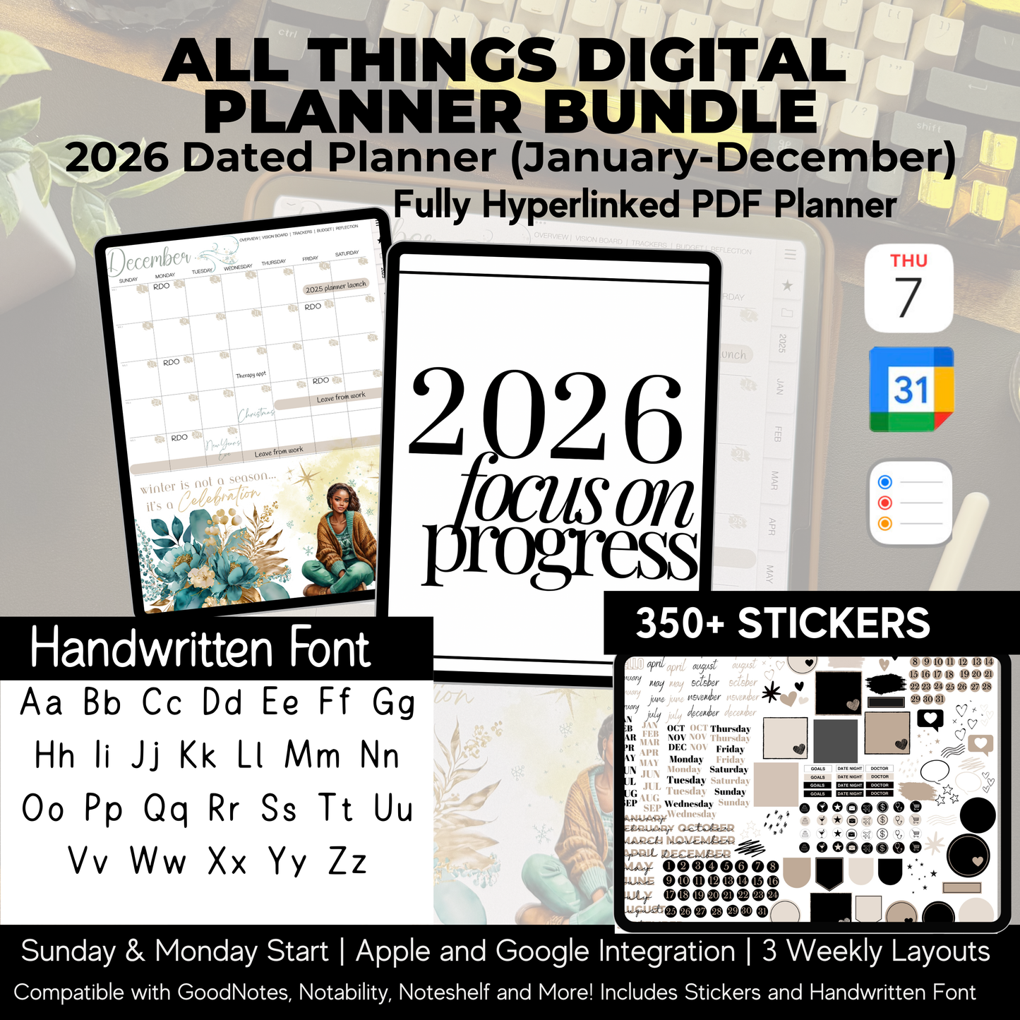 2026 All Things Planner Dated Bundle