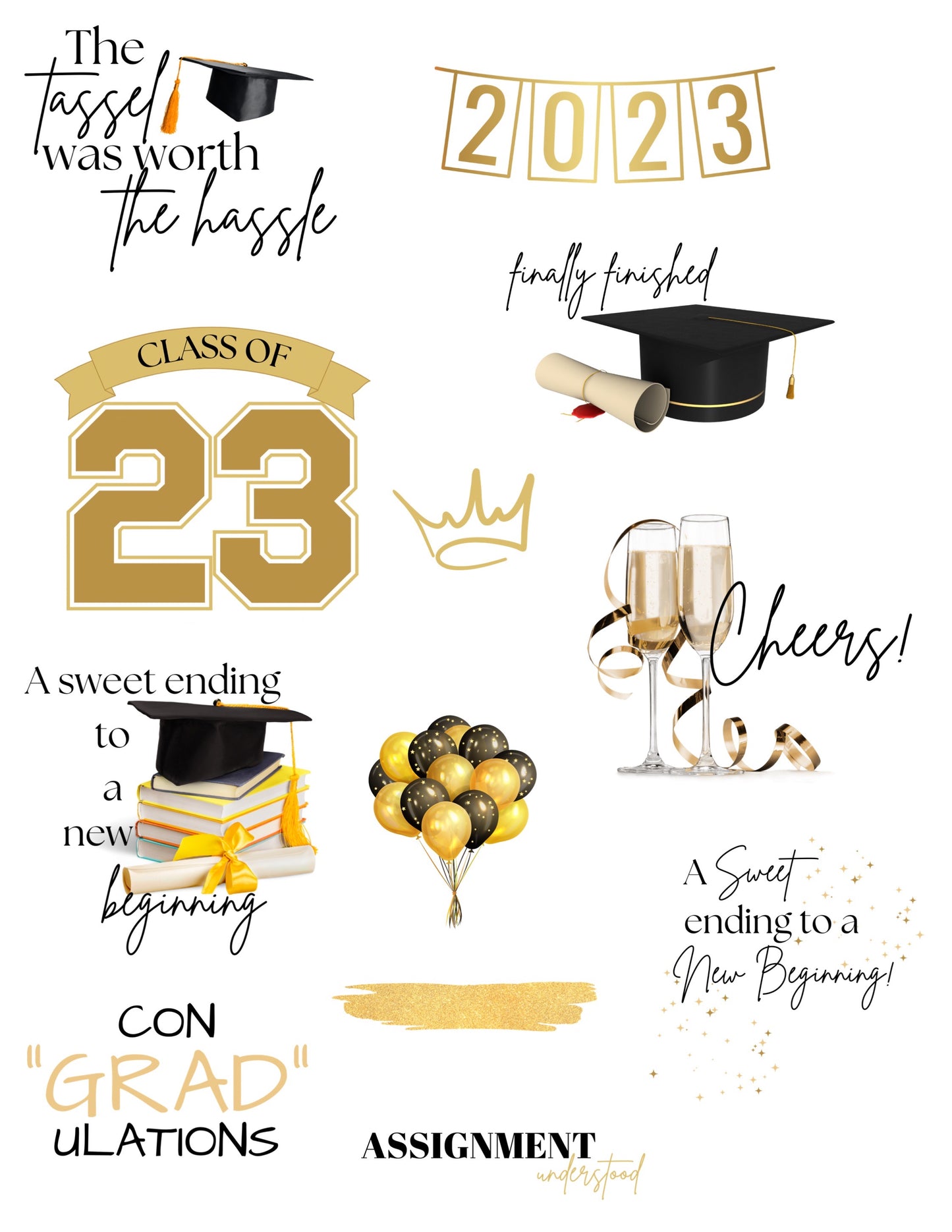 Graduation Stickers