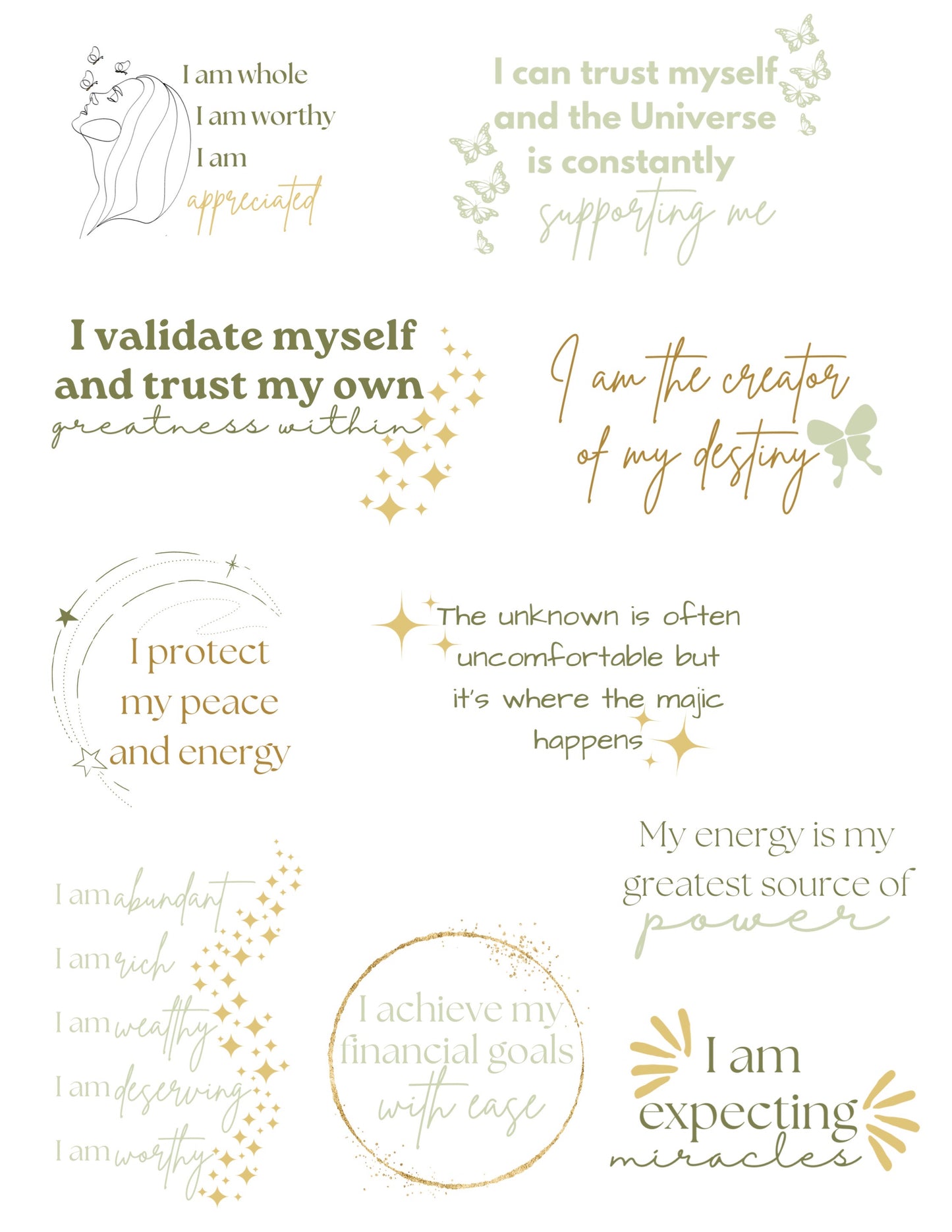 Everyday Affirmations