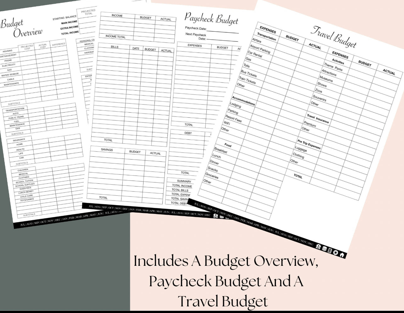 All Thing Budget Planner