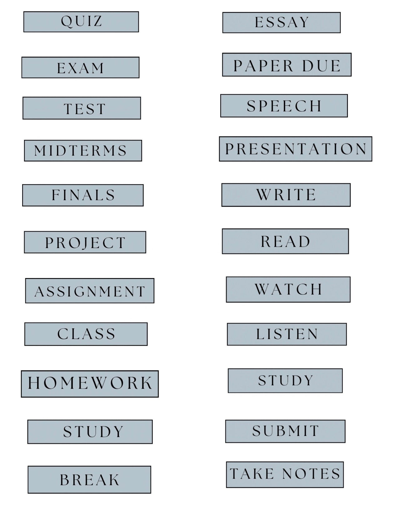 Student Essentials