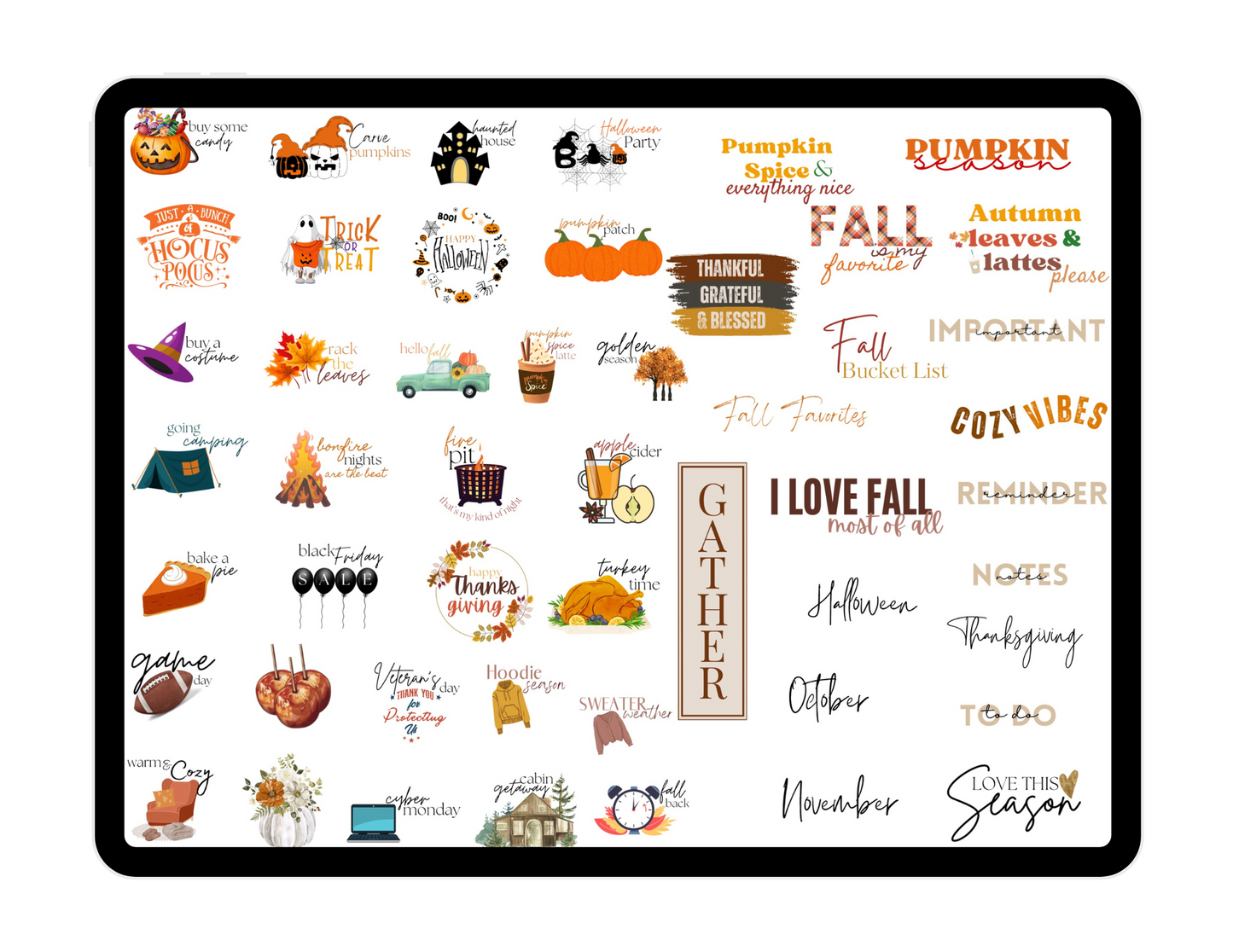 Fall Icons