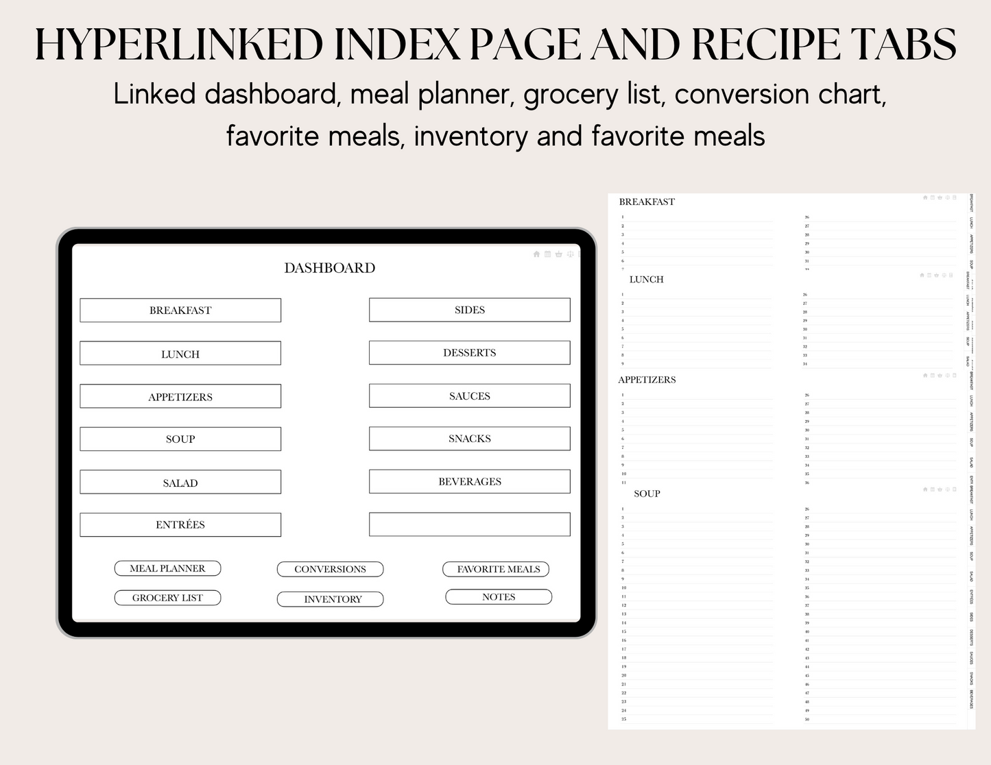 Digital Recipe Book