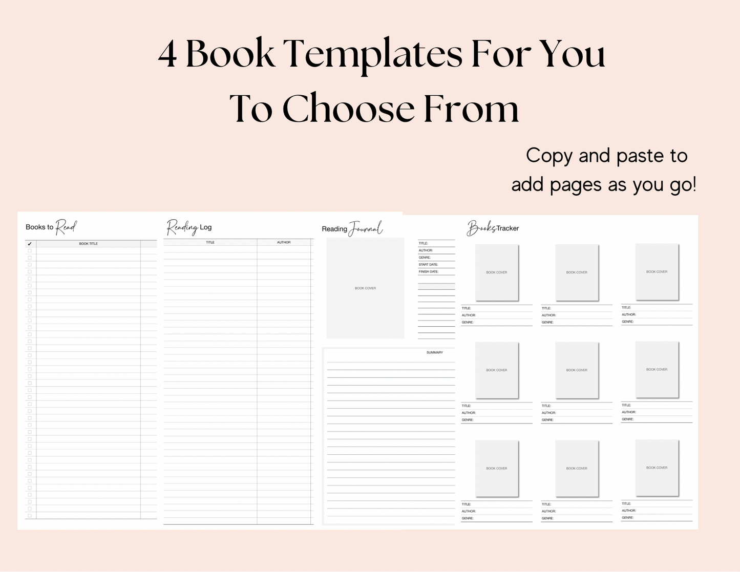 The Reading Planner Pad