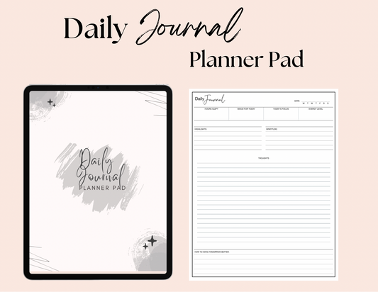 Daily Journal Pad